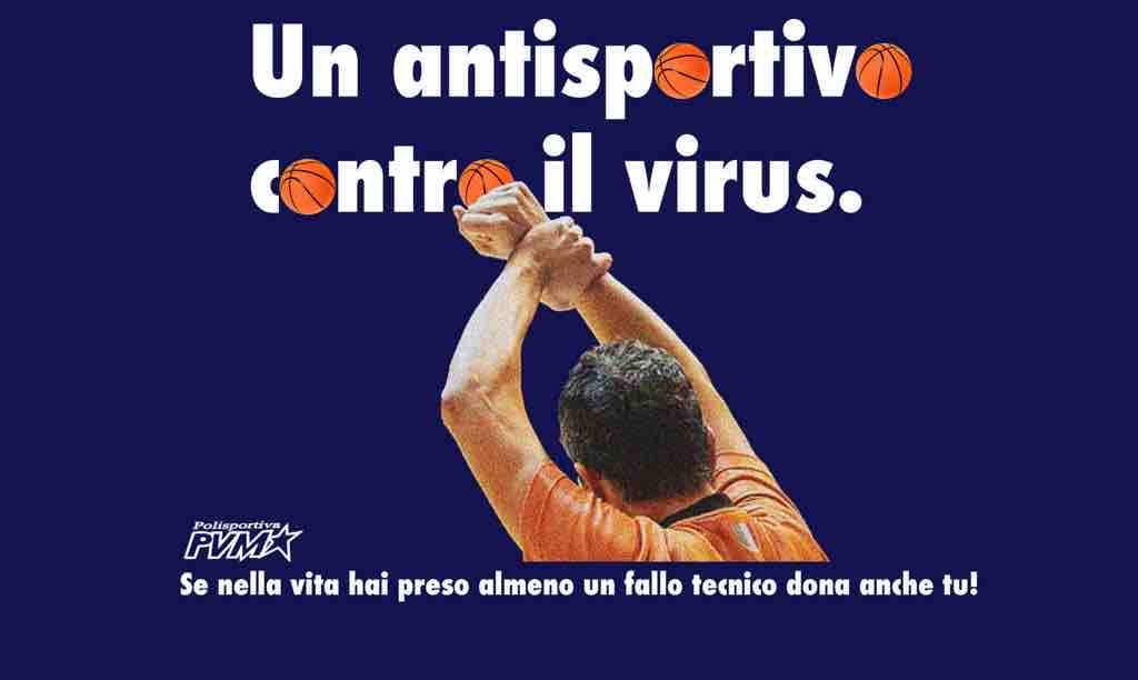 Un antisportivo contro il virus